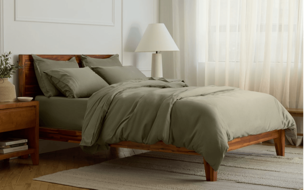 Silk & Snow Egyptian Cotton Bed Sheets