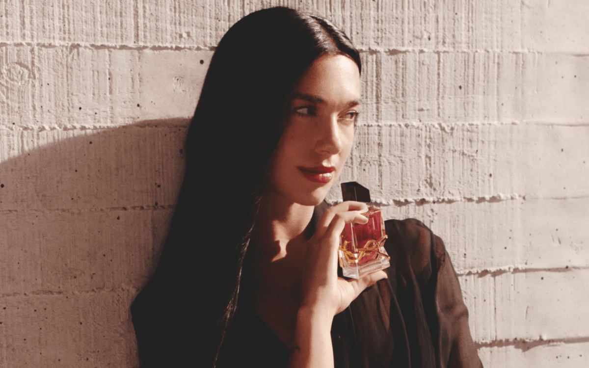 dua lipa fragrance, ysl libre