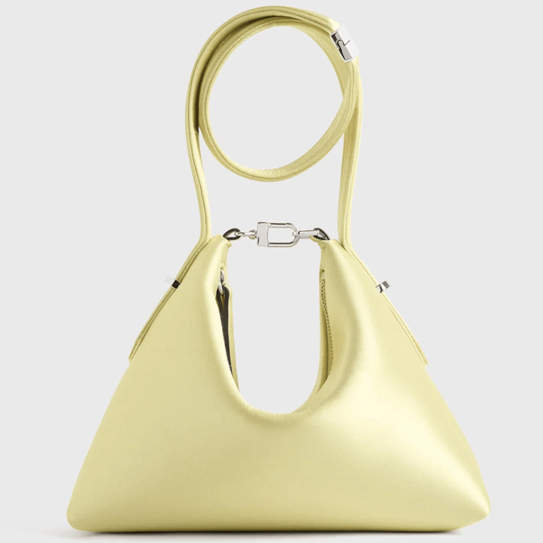 Toteme Bevel Satin Wristlet