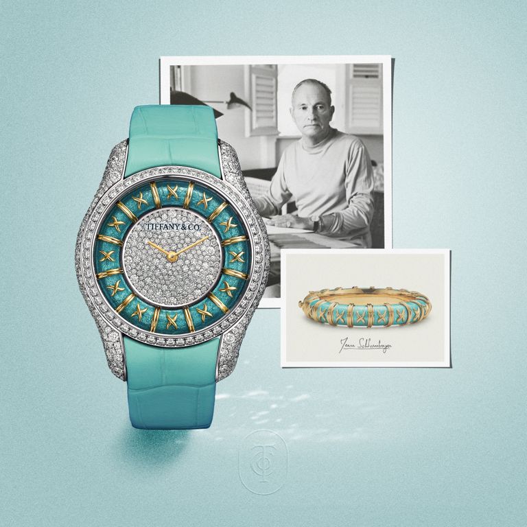Enamel Watch Tiffany & Co
