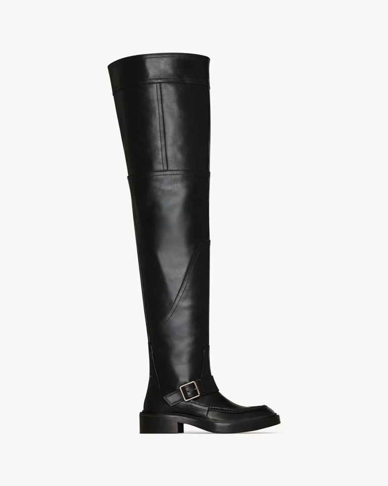 Saint Laurent Joe Over-the-Knee Boots