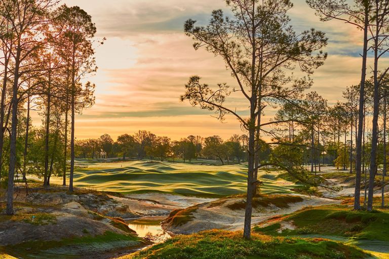 18 rounds of golf and one night in a two- bedroom cottage at Cabot, in Brooksville, Florida
