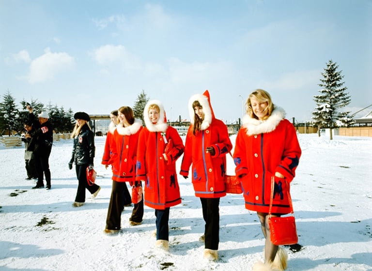 team canada outfits winter olympics, 1972
