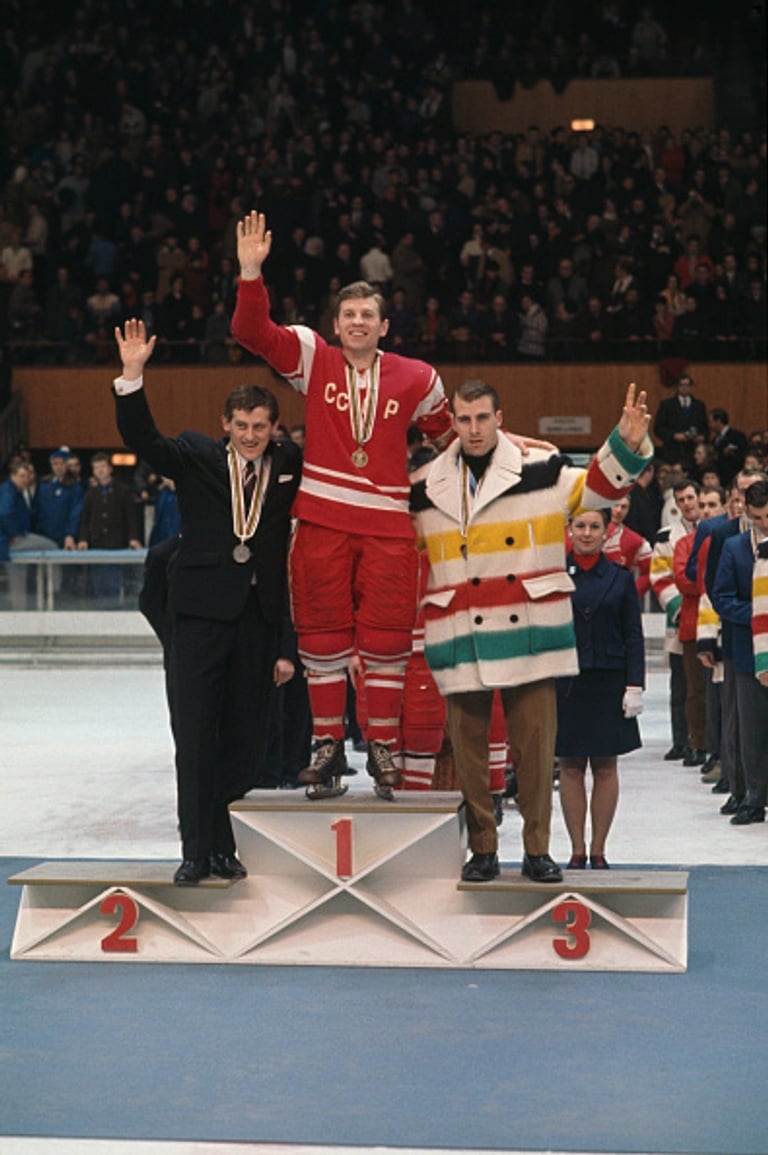 team canada outfits winter olympics, 1968