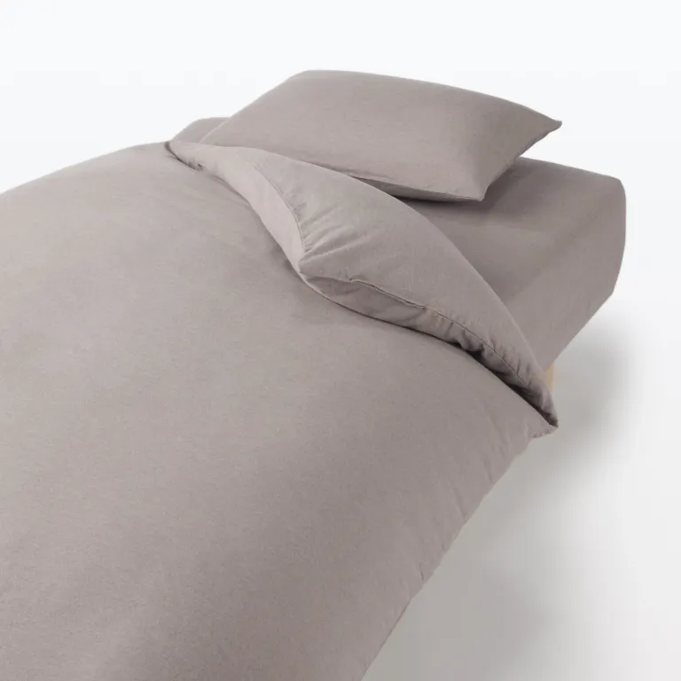 MUJI Flannel Sheets and Duvet Cover
