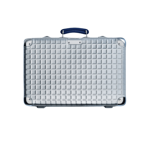 RIMOWA Classic Aluminum Grid Hand-Carry Case
