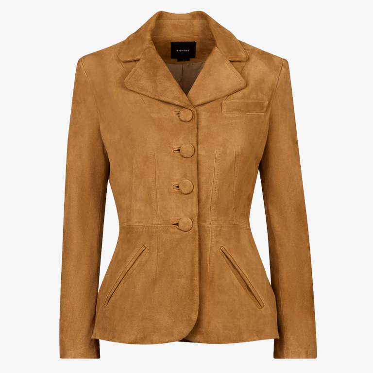 Smythe Shrunken Suede Blazer