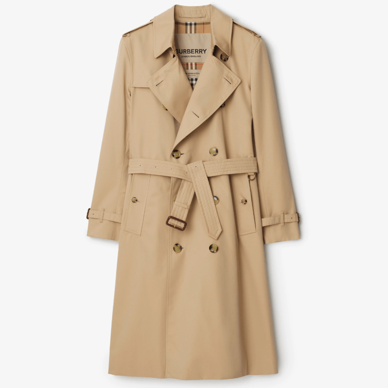 Burberry Long Kensington Heritage Trench Coat