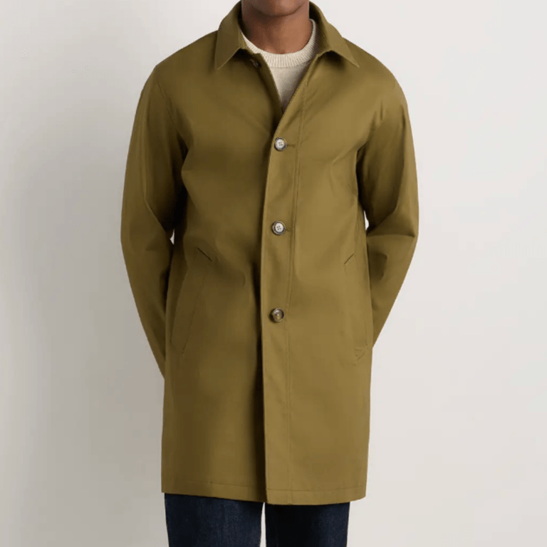 Quince Comfort Stretch Trench Coat
