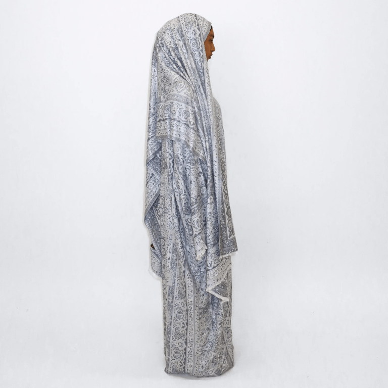 Reah the Label Ashen Blue Abaya