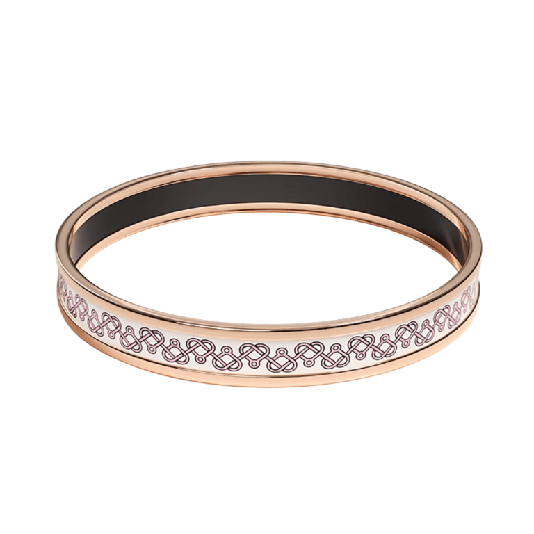 Hermes Petits Coeurs Bangle