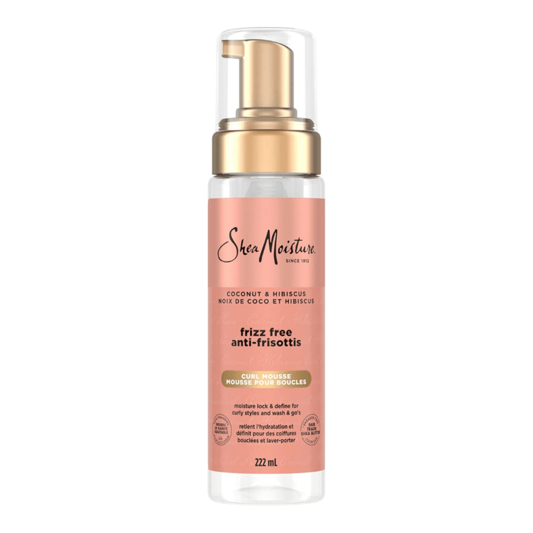 Shea Moisture Coconut & Hibiscus Frizz Free Curl Mousse