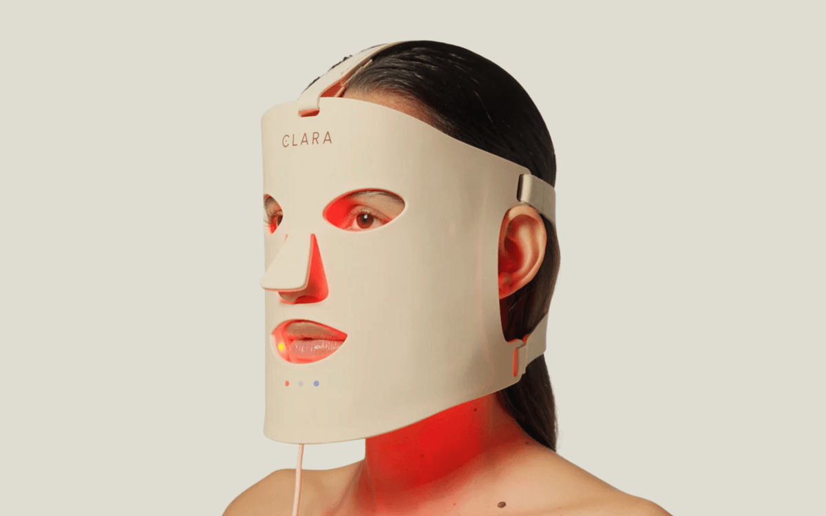 clara red light skin therapy mask, LED face mask