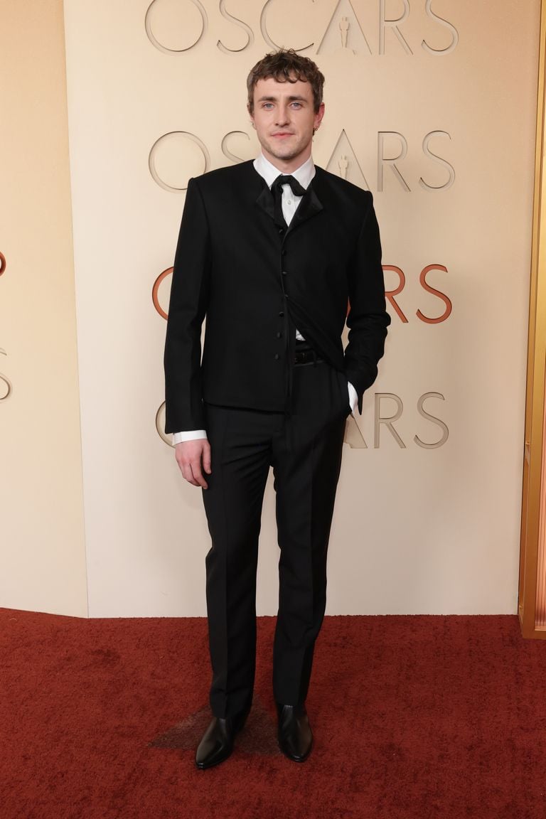 2026 Oscars Red Carpet fashion, best-dressed oscars looks: Paul Mescal in Celine and Cartier