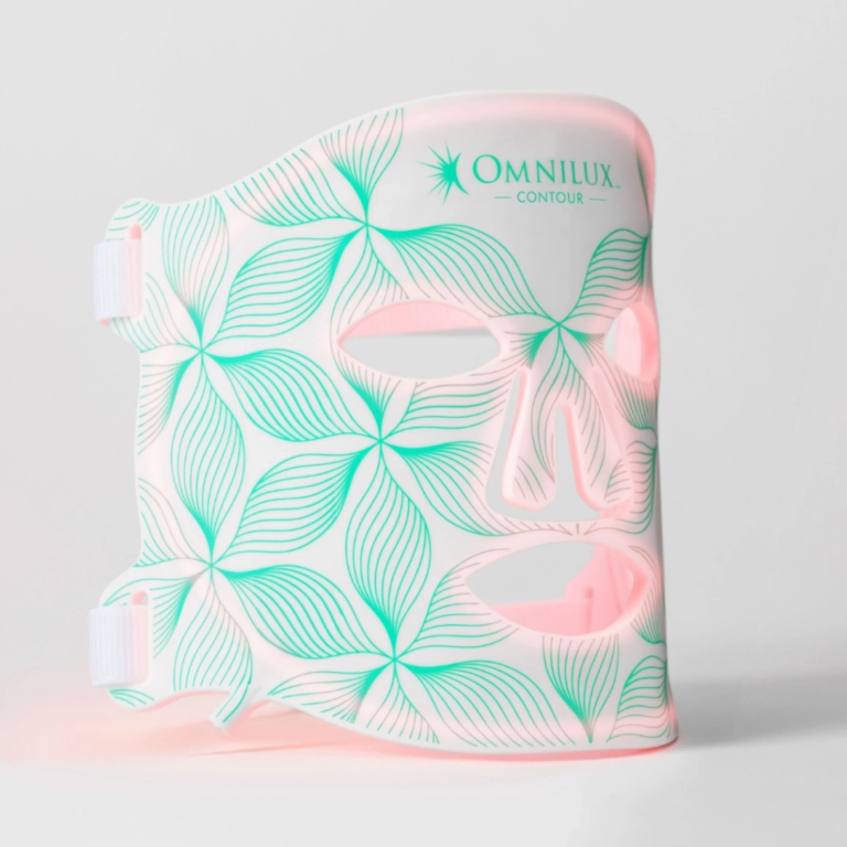 red light therapy LED face mask: omnilux