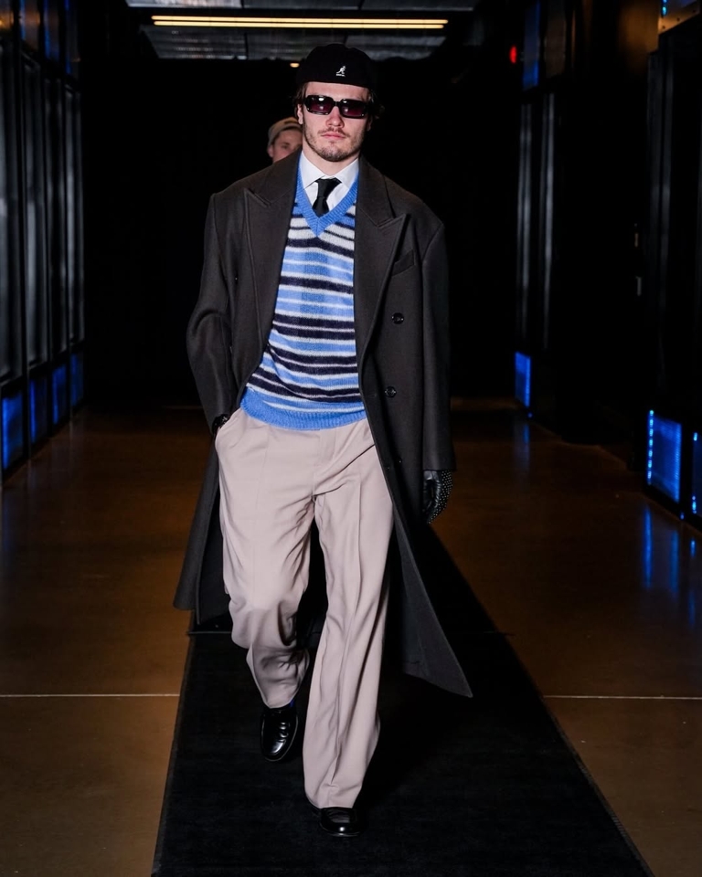 NHL Style: Hockey player Mikhail Sergachev's style