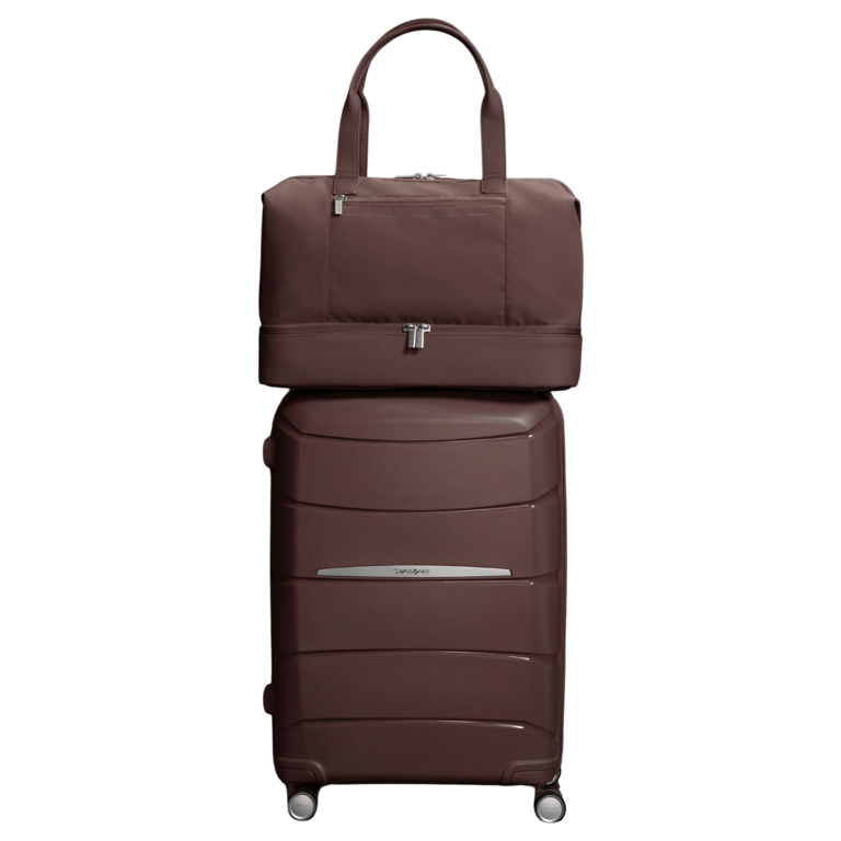 Samsonite Chocolate Mauve bags