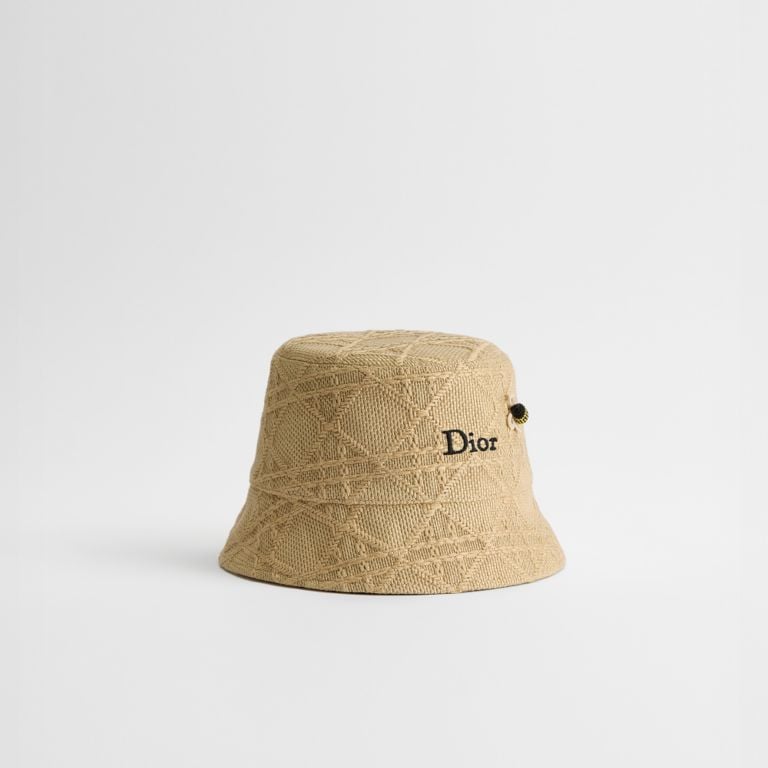 Dior Cannage Teddy-D Small Brim Bucket Hat