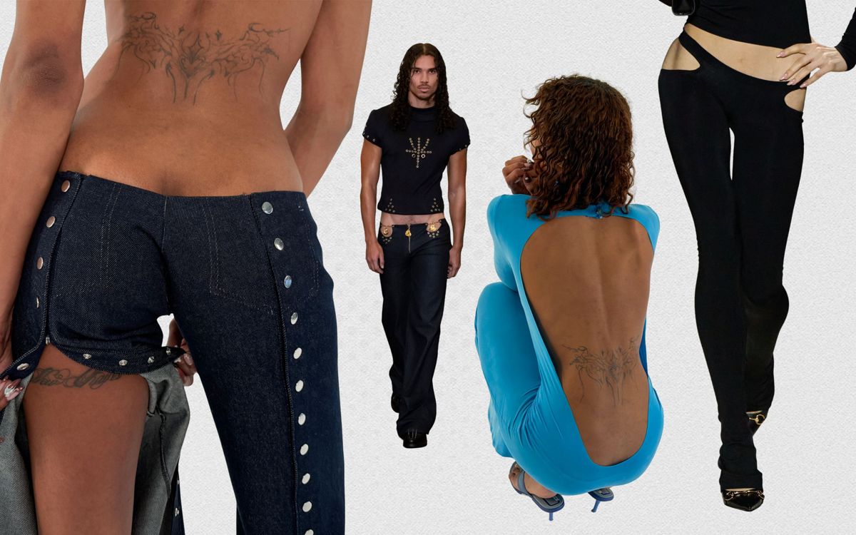 From Runways to Red Carpets, Waistbands Are Sliding Down