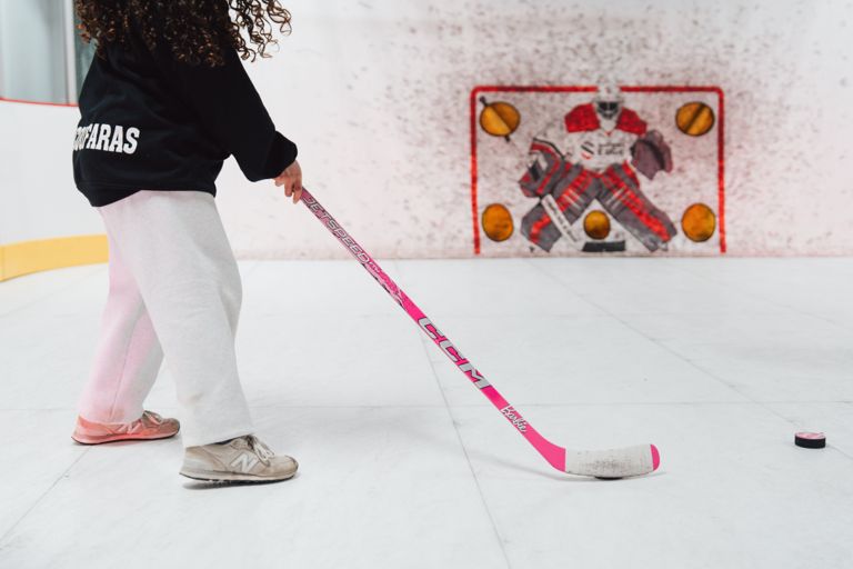 Barbie x CMM hockey collaboration
