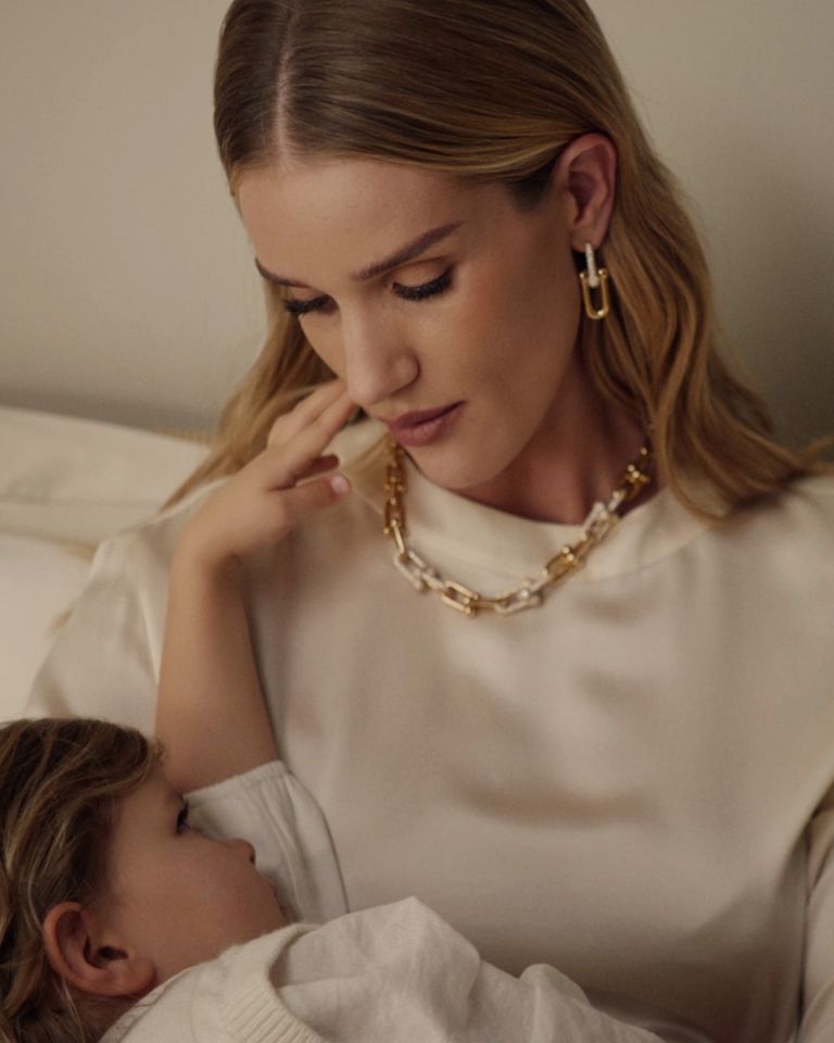 Tiffany & Co. mother's day Rosie Huntington-Whiteley