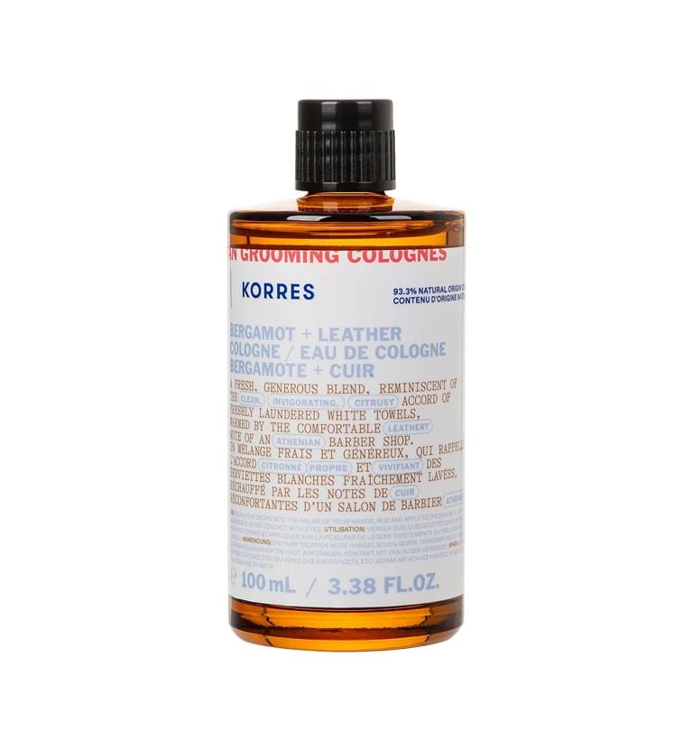 Korres Bergamot+ Leather Cologne
