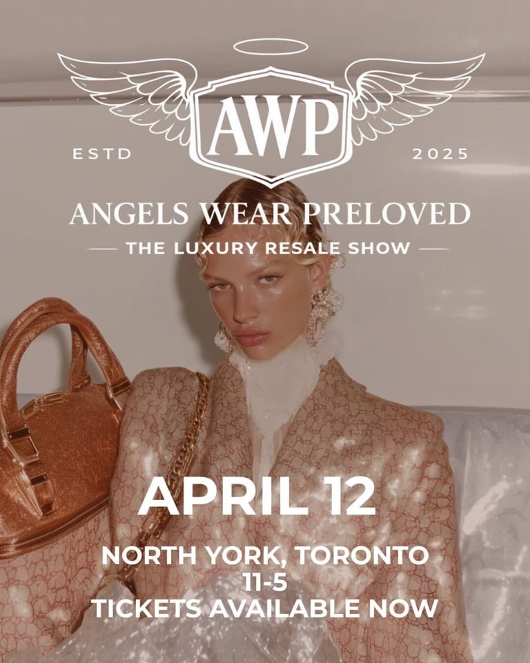 Angels Wear Preloved luxury resale show