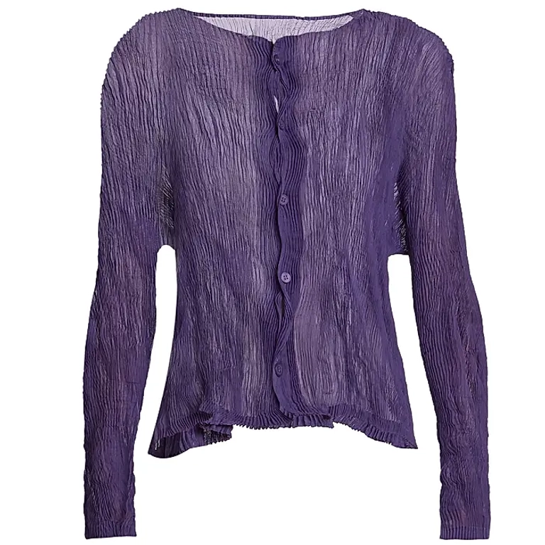 Issey Miyake Chiffon Twist 2 Cardigan