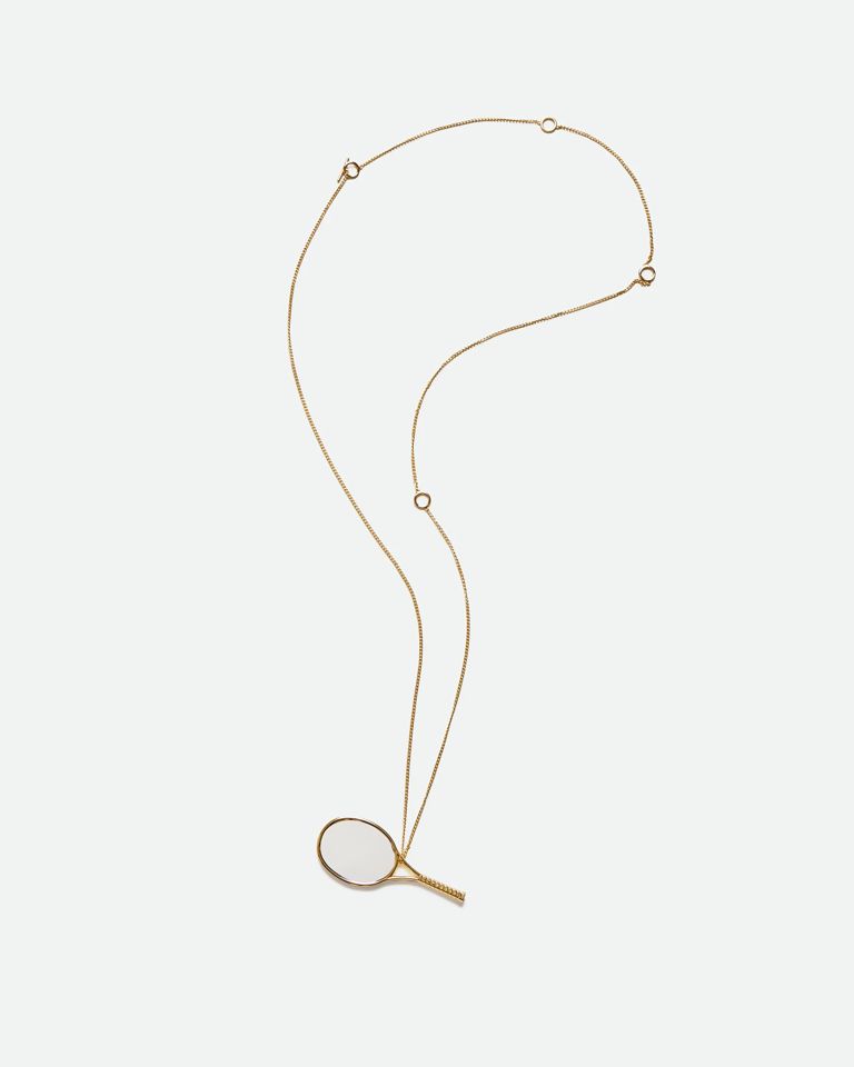 Bevza Racket Mirror Pendant