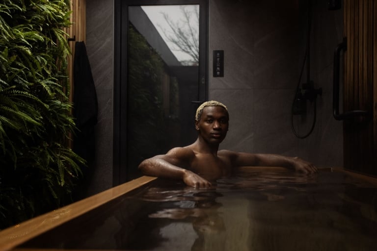 Photo of circle wellness pool