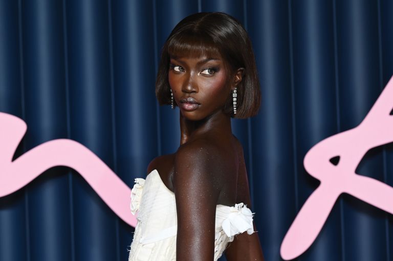 Anok Yai at the 2025 Fashion Awards