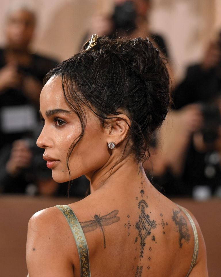 Zoe Kravitz at the 2026 Golden Globe Awards