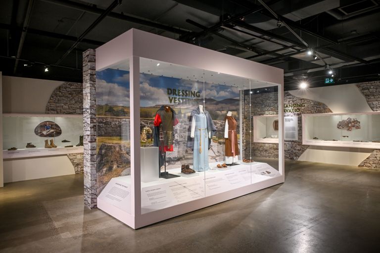 Bata Shoe Museum Unearthing Vindolanda exhibit