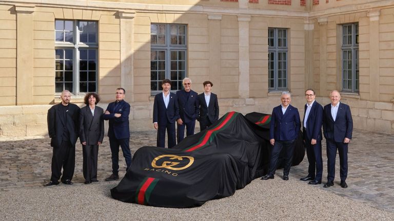 Gucci and Formula 1 Promotional Photo