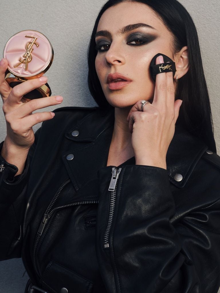 Charli XCX with YSL Beauty