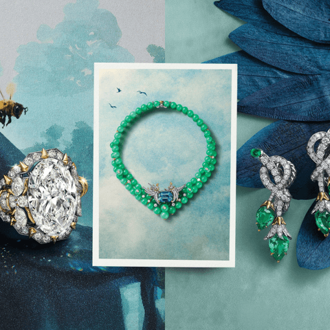 A Peek Inside Tiffany & Co.’s Whimsical Blue Book 2026: Hidden Garden Collection