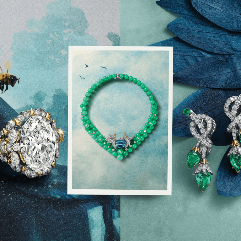 A Peek Inside Tiffany & Co.’s Whimsical Blue Book 2026: Hidden Garden Collection