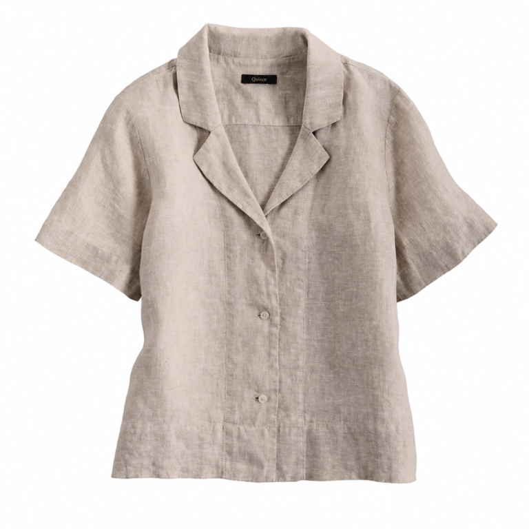 Quince 100% European Linen Short Sleeve Shirt