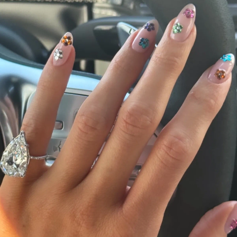 Angnya Multicoloured Rhinestones