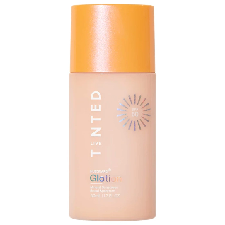 Live Tinted Hueguard Glotion Mineral Sunscreen Broad Spectrum SPF 50