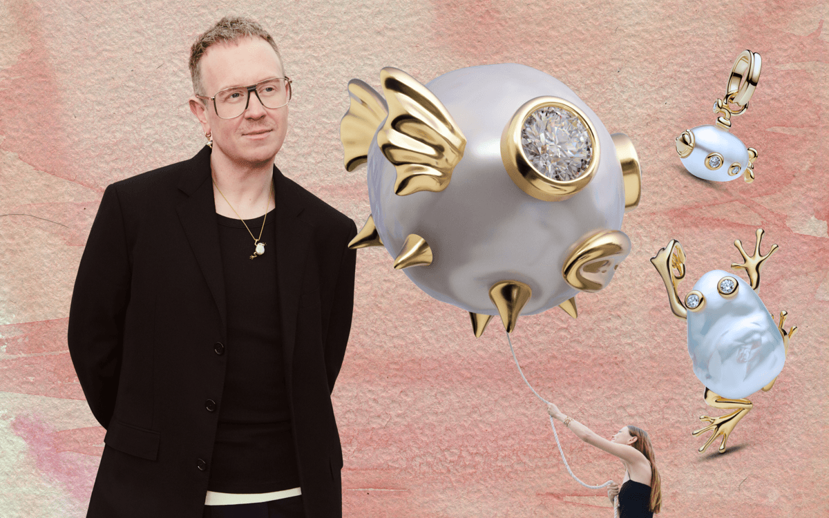 Harry Lambert Gives Pearls a Playful New Twist for Pandora