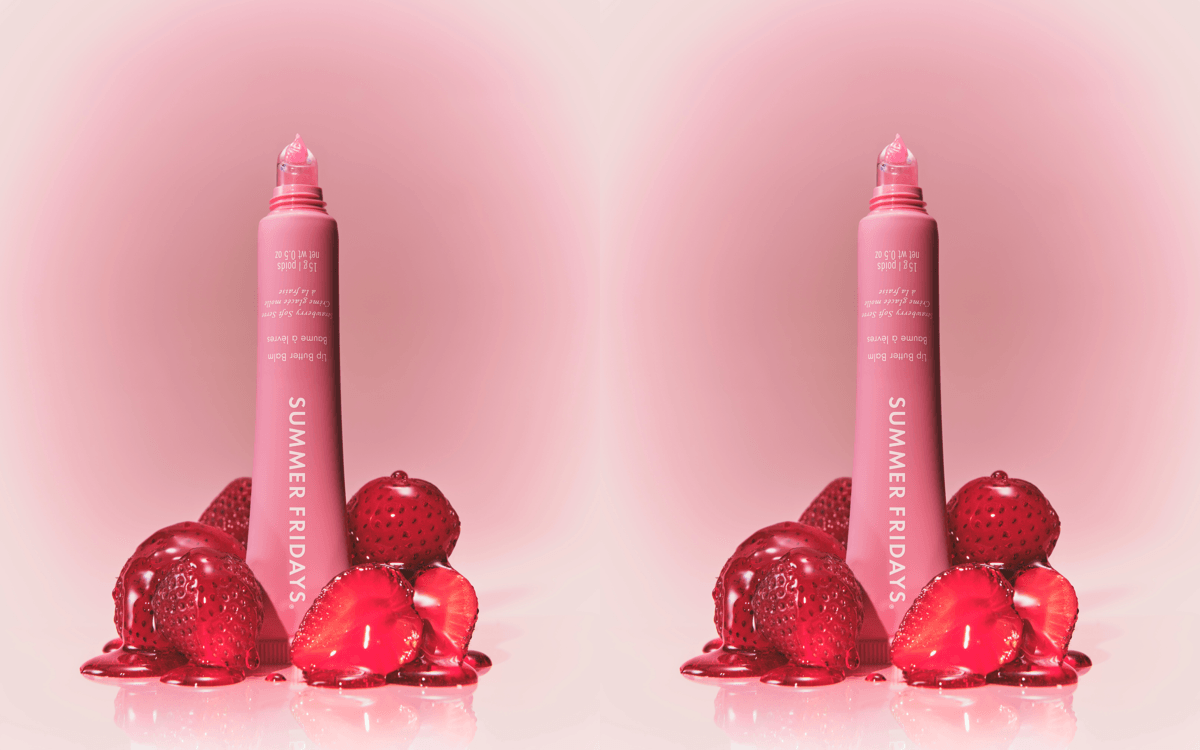 Summer Fridays Strawberry Soft Serve Lip Butter Balm