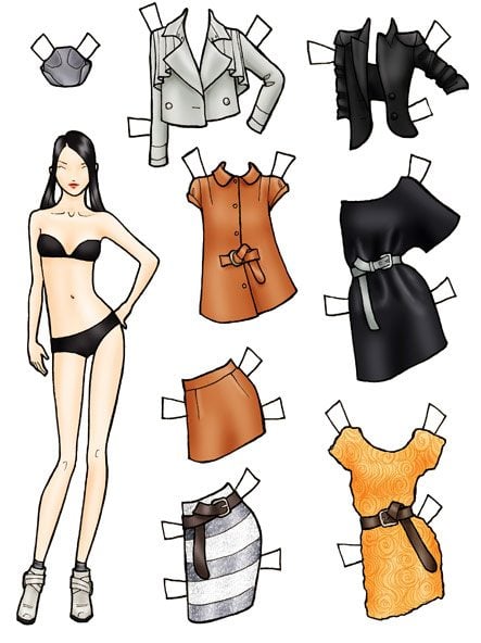 Play dress up with Canadian fashion paper dolls - FASHION Magazine