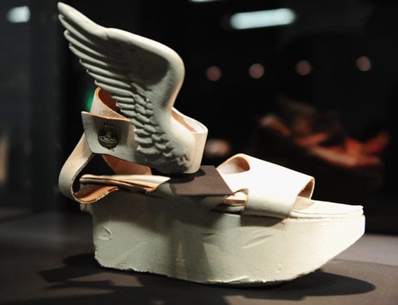 See punk rock boots, winged sandals, fetish golf shoes and
