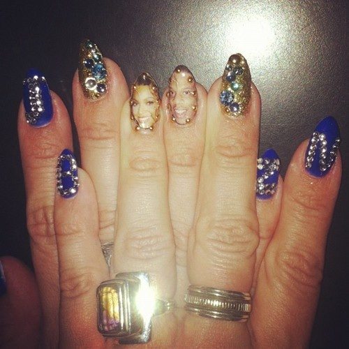 Beyonce Nails Designs