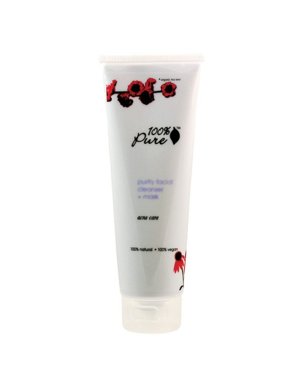 100% Pure Purity Facial Cleanser & Mask for Acne Care