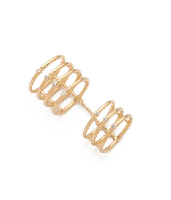 Elizabeth and James Berlin Multi Band Knuckle Ring
