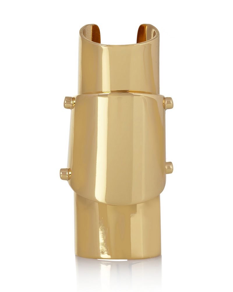 Maison Martin Margiela Gold Hinged Ring