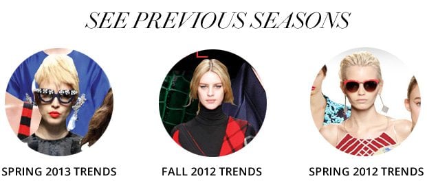 Fall fashion 2013: The top 10 trends on the runways this season