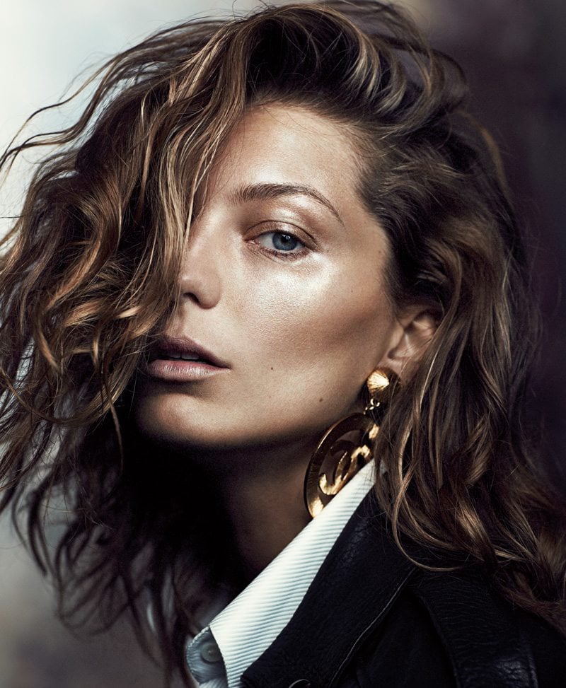 Daria Werbowy Fashion Magazine Cover Shoot